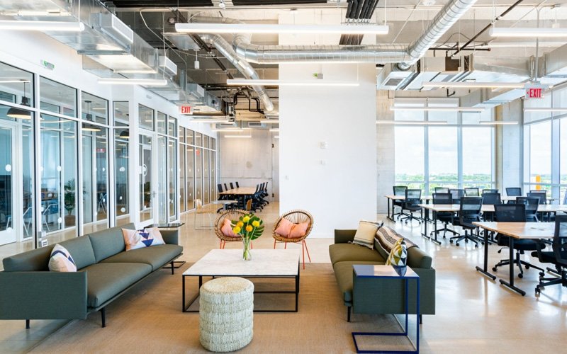 Toughened Glass Partition